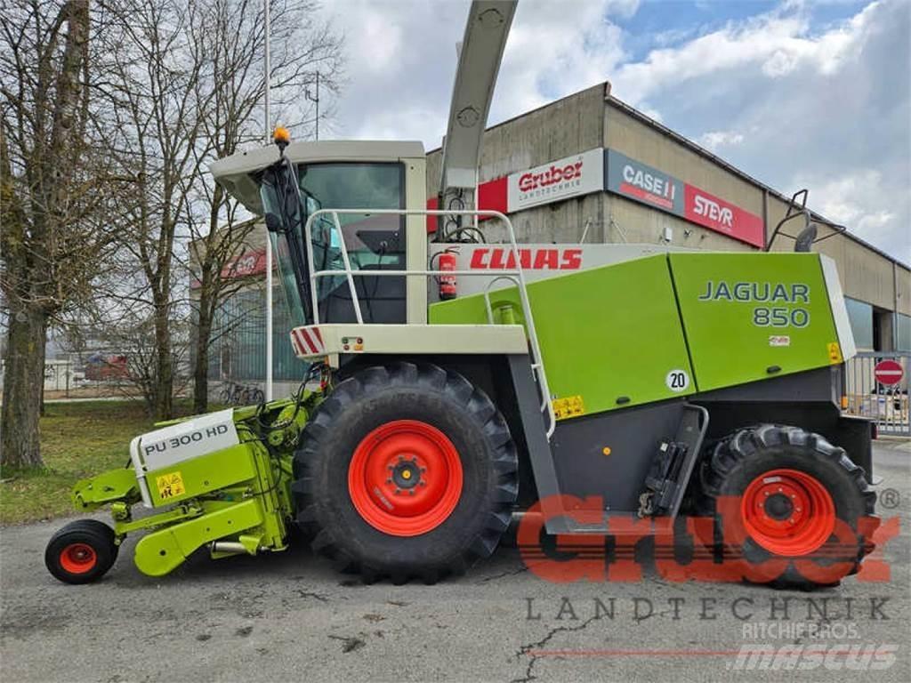 CLAAS Jaguar 850 Самоходные кормоуборочные комбайны