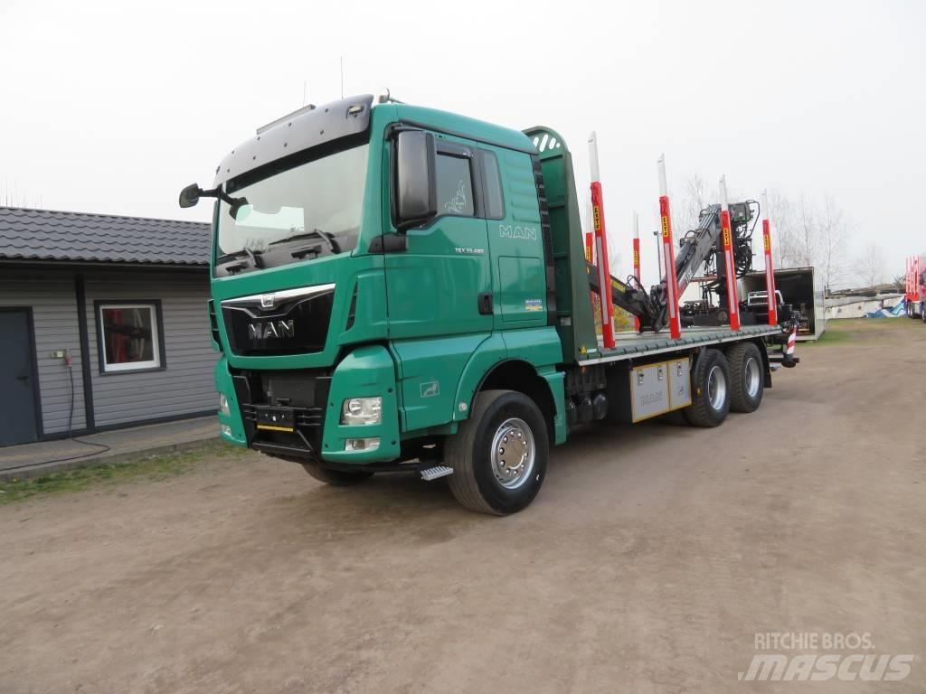 MAN TGX 33.480 Лесовозы / Сортиментовозы