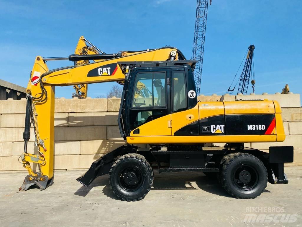 CAT M 318 D Колёсные экскаваторы