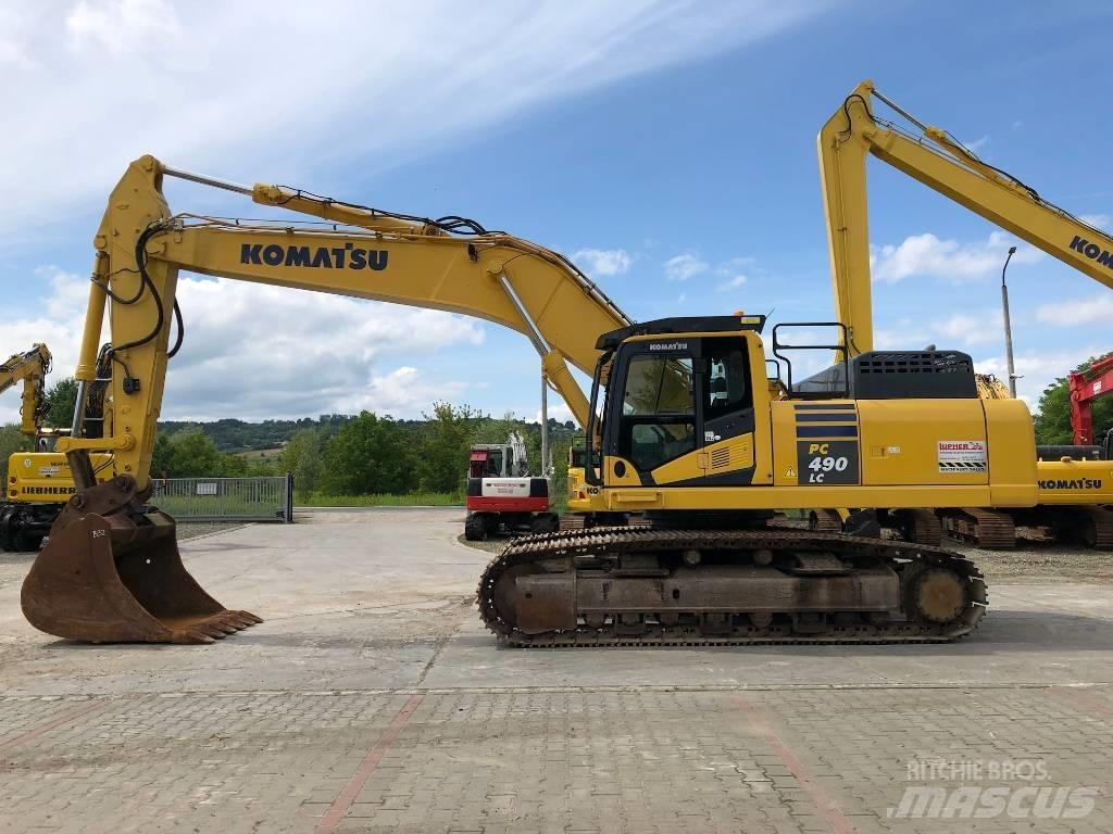 Komatsu PC490LC-10 Гусеничные экскаваторы