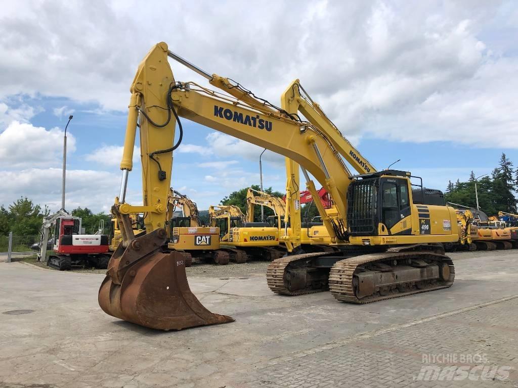 Komatsu PC490LC-10 Гусеничные экскаваторы