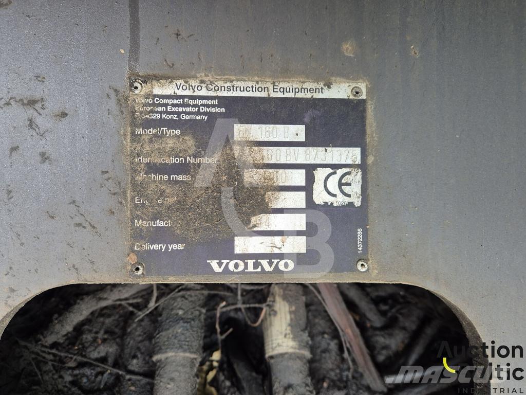 Volvo EW 160 B Колёсные экскаваторы