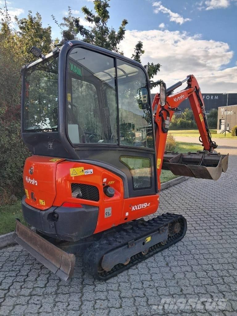 Kubota KX019-4 Мини-экскаваторы