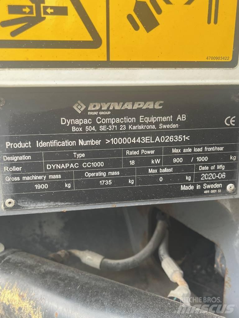 Dynapac CC 1000 Катки тротуарные