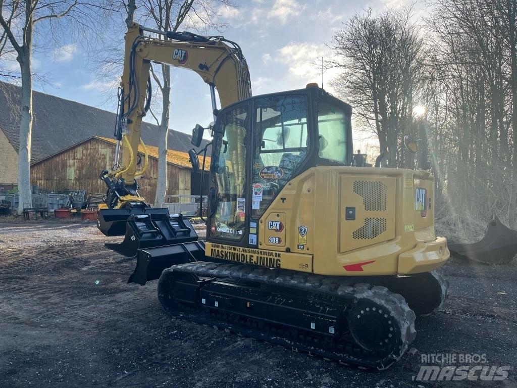 CAT 308 Малые экскаваторы 7т-12т