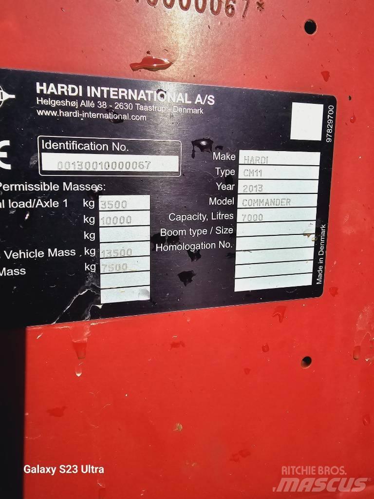 Hardi Commander 7000 Прицепные опрыскиватели