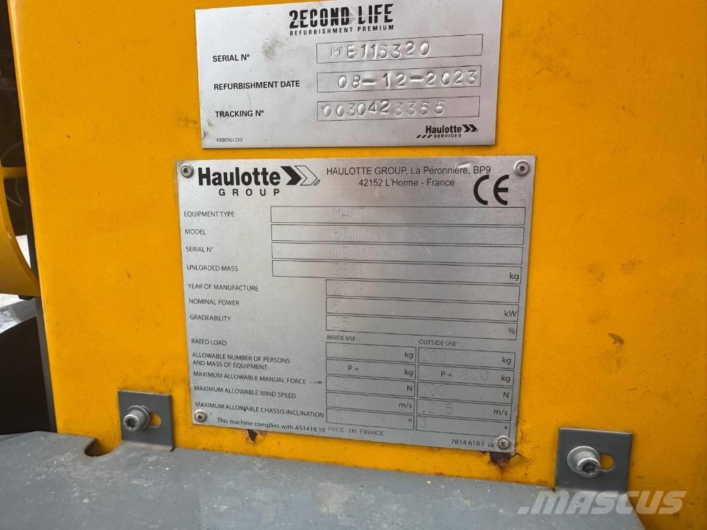 Haulotte Star 10 Вертикальные мачтовые подъемники