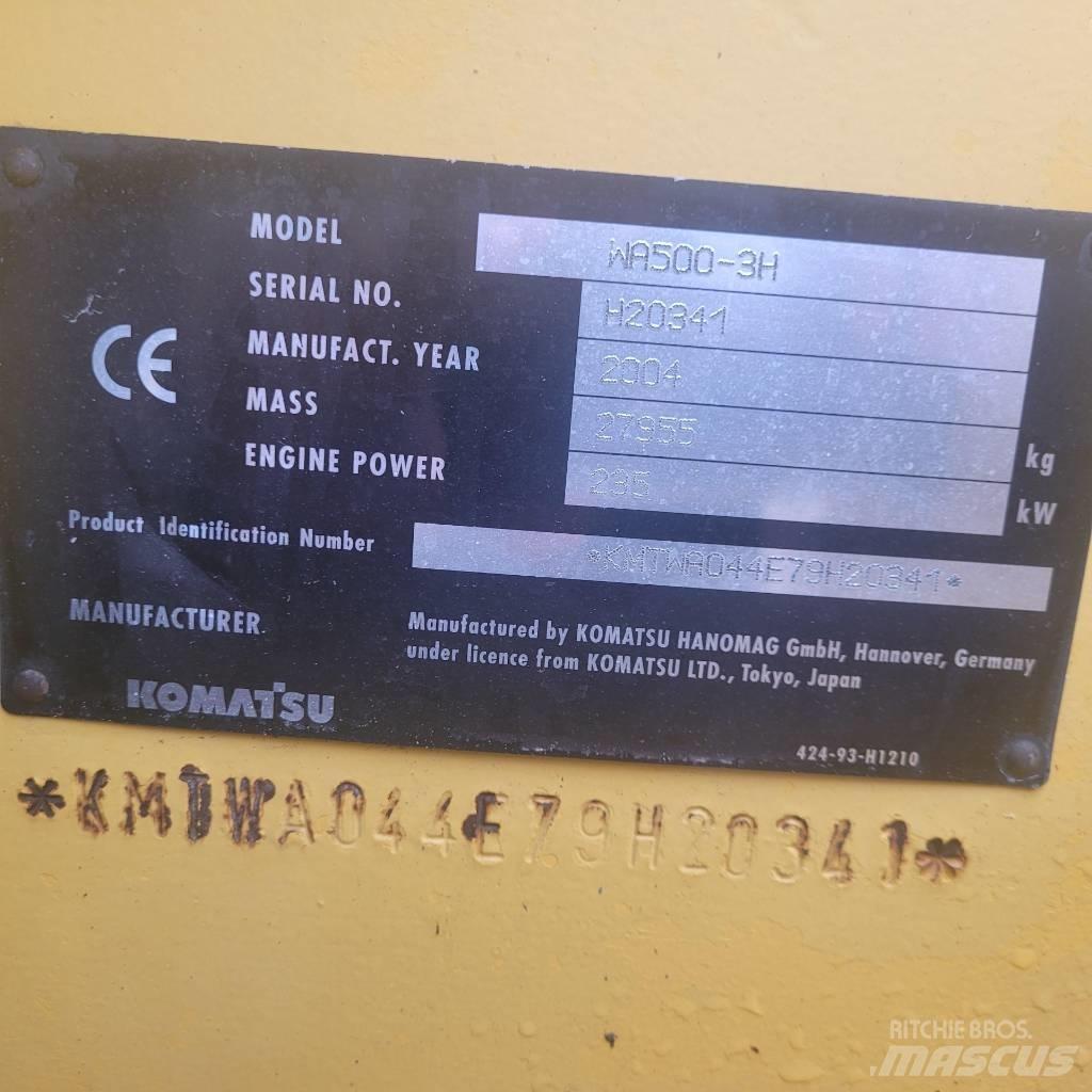 Komatsu WA500 Фронтальные погрузчики