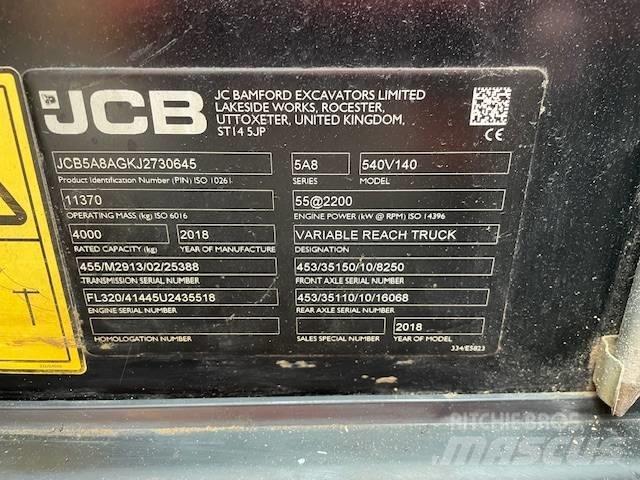 JCB 540-140 Телескопические погрузчики