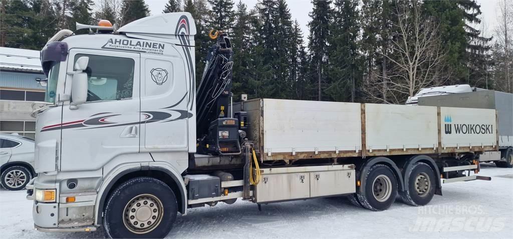 Scania R420 Автомобильные краны