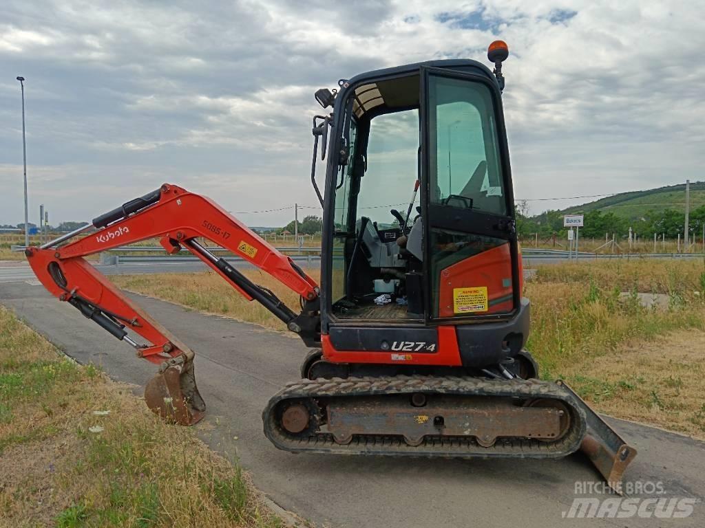 Kubota U 27-4 Мини-экскаваторы
