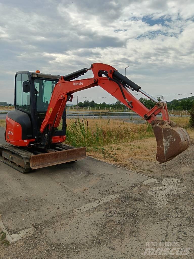 Kubota U 27-4 Мини-экскаваторы