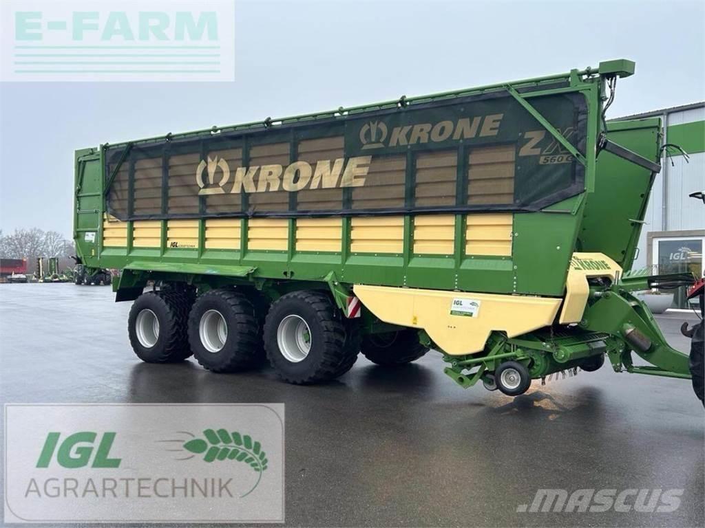 Krone zx 560 gl Прицепы перегрузчики зерна