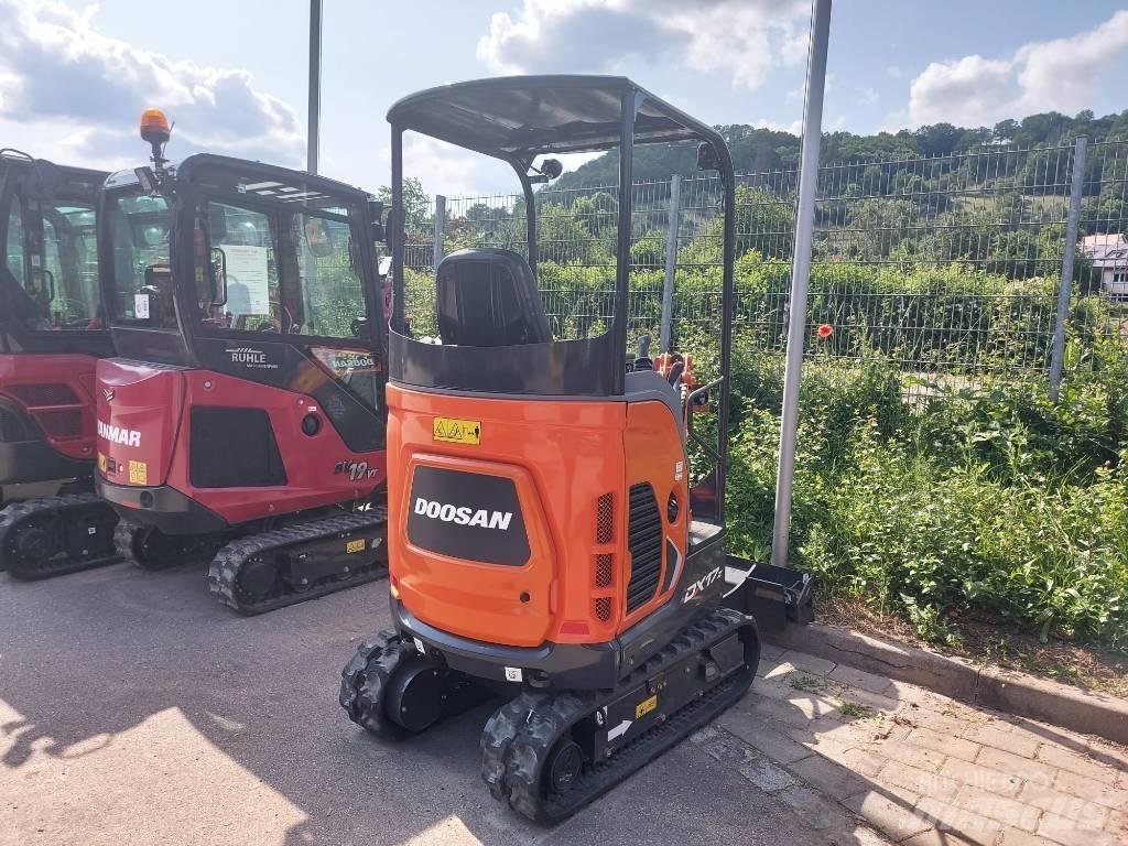 Develon DX 17 Z Мини-экскаваторы
