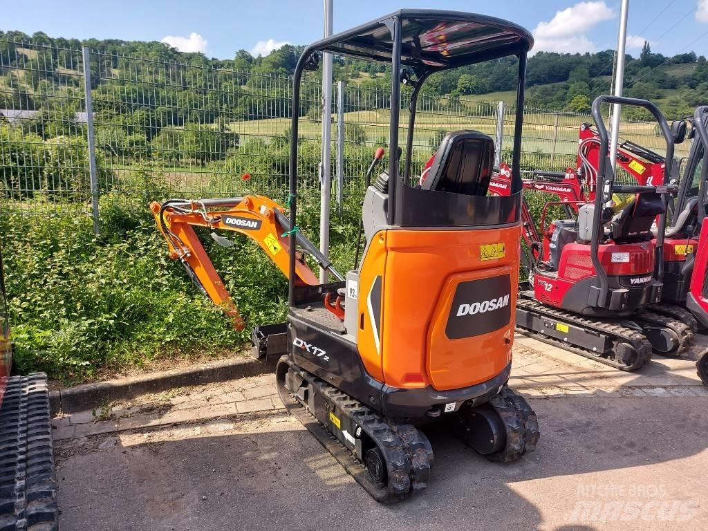 Develon DX 17 Z Мини-экскаваторы