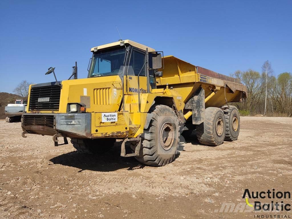 Komatsu HM400 Шарнирно-сочленённые самосвалы