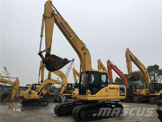 Komatsu pc200-7 Гусеничные экскаваторы