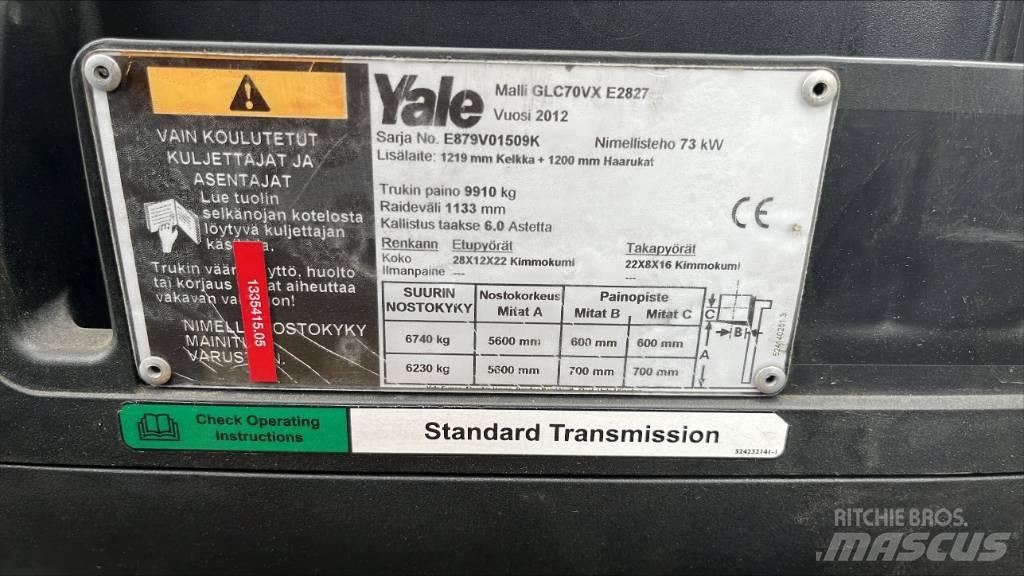 Yale GLP 70 GC Газовые погрузчики