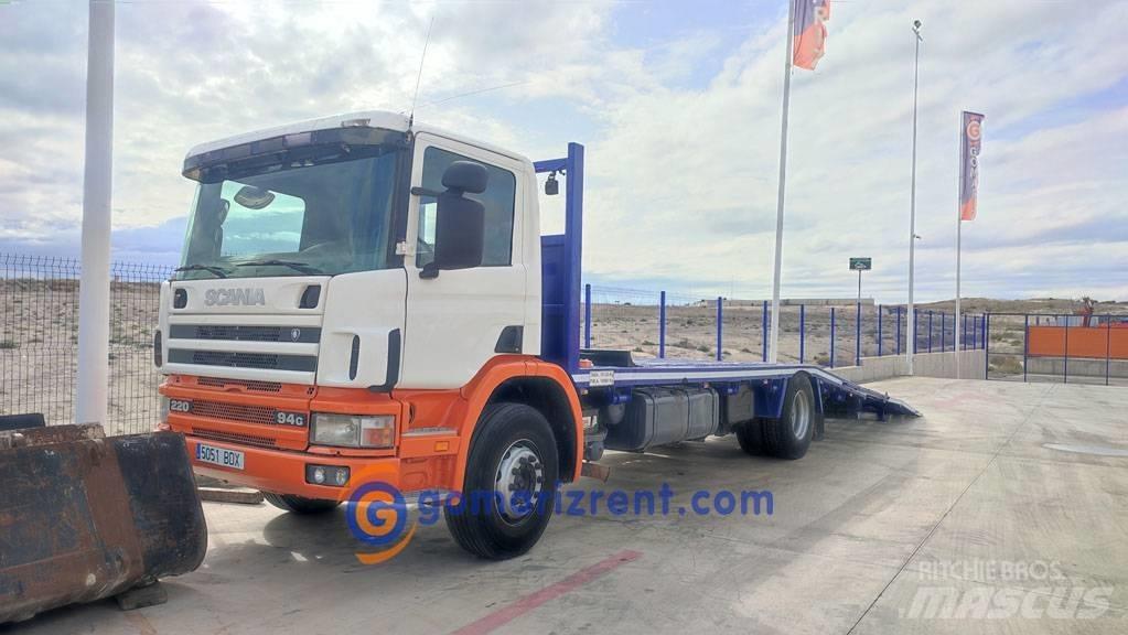 Scania P 220 Грузовики-платформы/боковая разгрузка