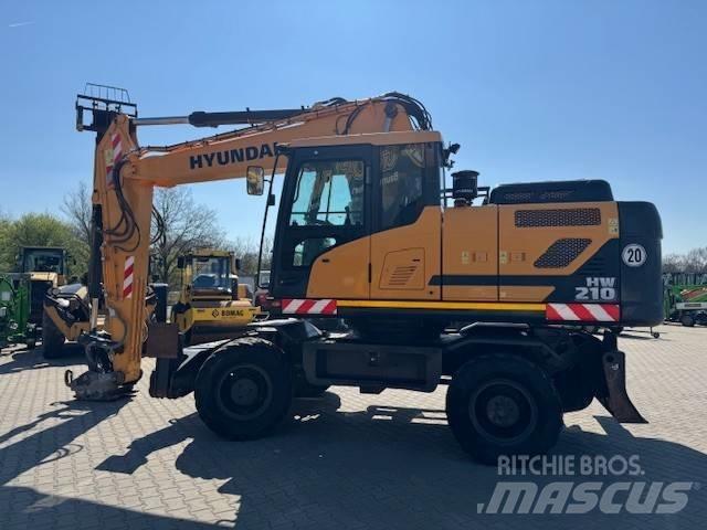 Hyundai HW 210 Колёсные экскаваторы