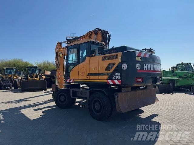 Hyundai HW 210 Колёсные экскаваторы