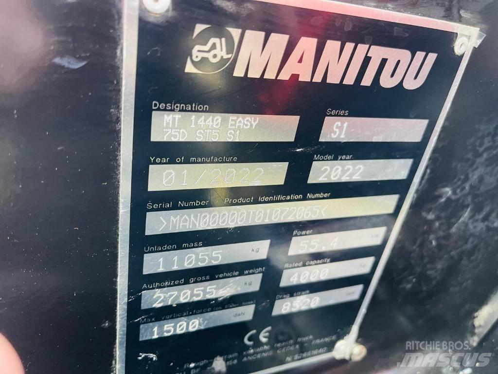 Manitou MT 1440 Easy Телескопические погрузчики