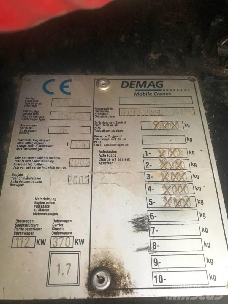 Demag AC 120 Автокраны