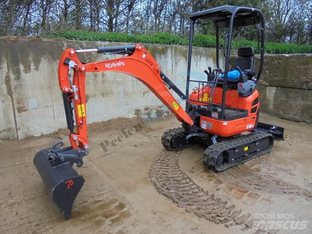 Kubota U 15-3 Мини-экскаваторы
