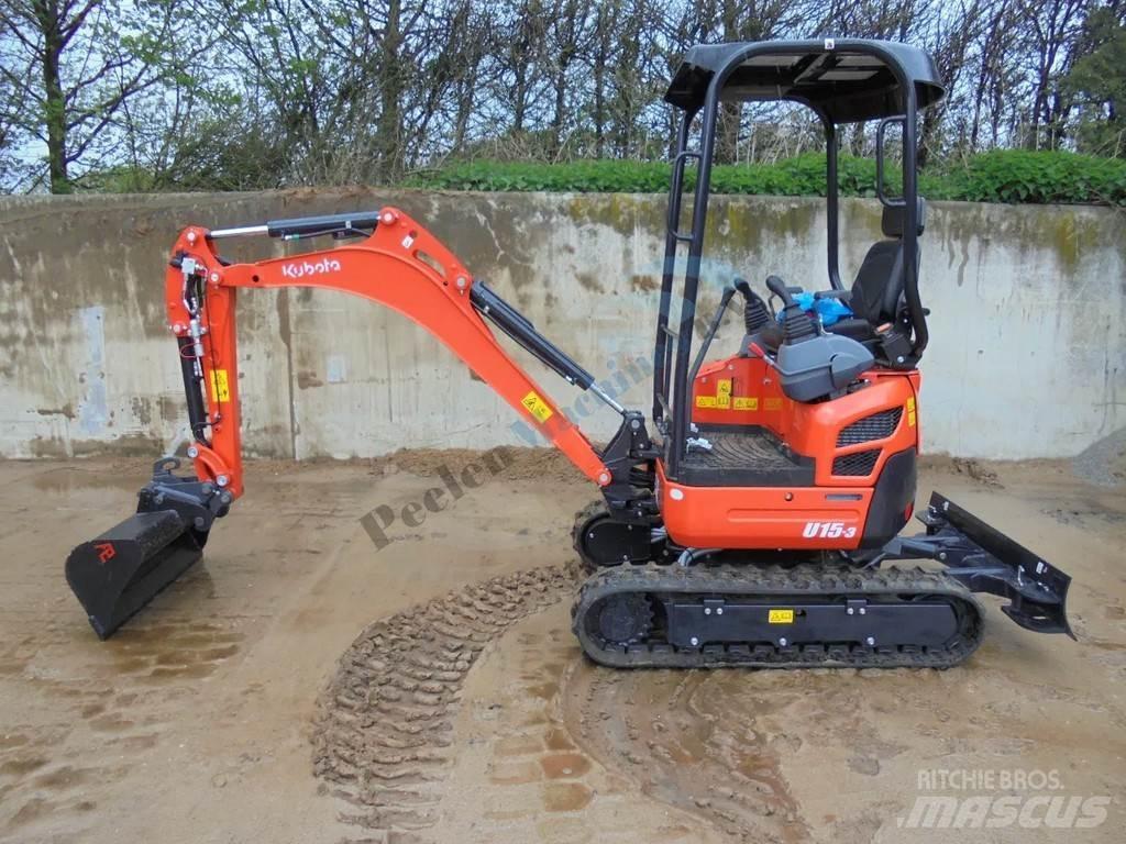 Kubota U 15-3 Мини-экскаваторы