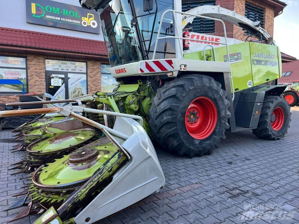 CLAAS Jaguar 870 Самоходные кормоуборочные комбайны