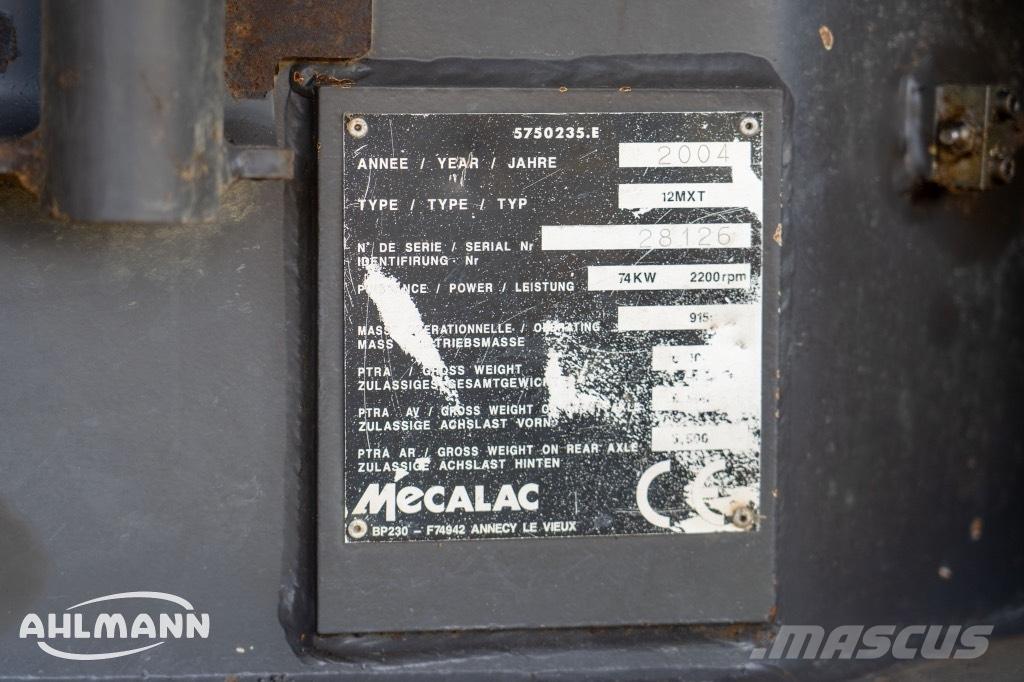 Mecalac 12 MXT Колёсные экскаваторы