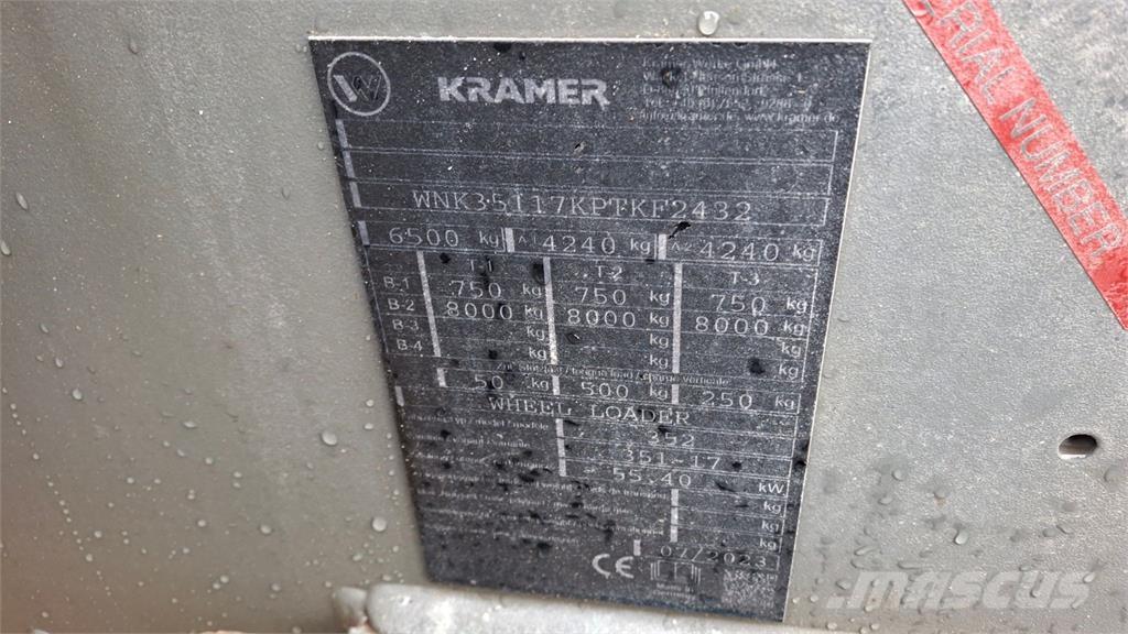 Kramer 8085T Малые погрузчики