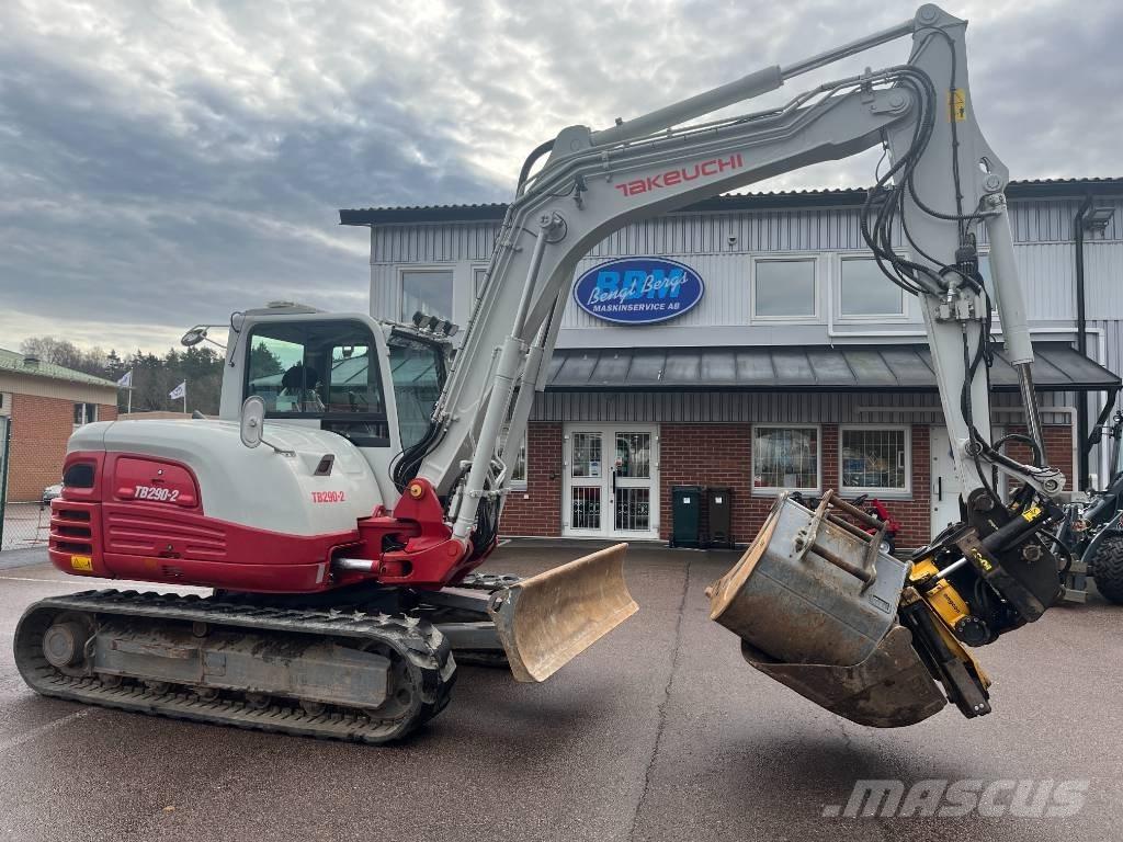 Takeuchi TB 290-2 Малые экскаваторы 7т-12т