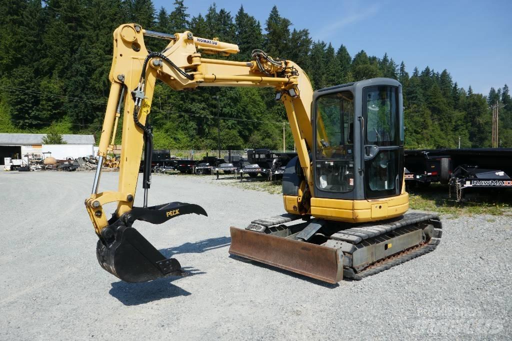 Komatsu PC58UU-5 Мини-экскаваторы