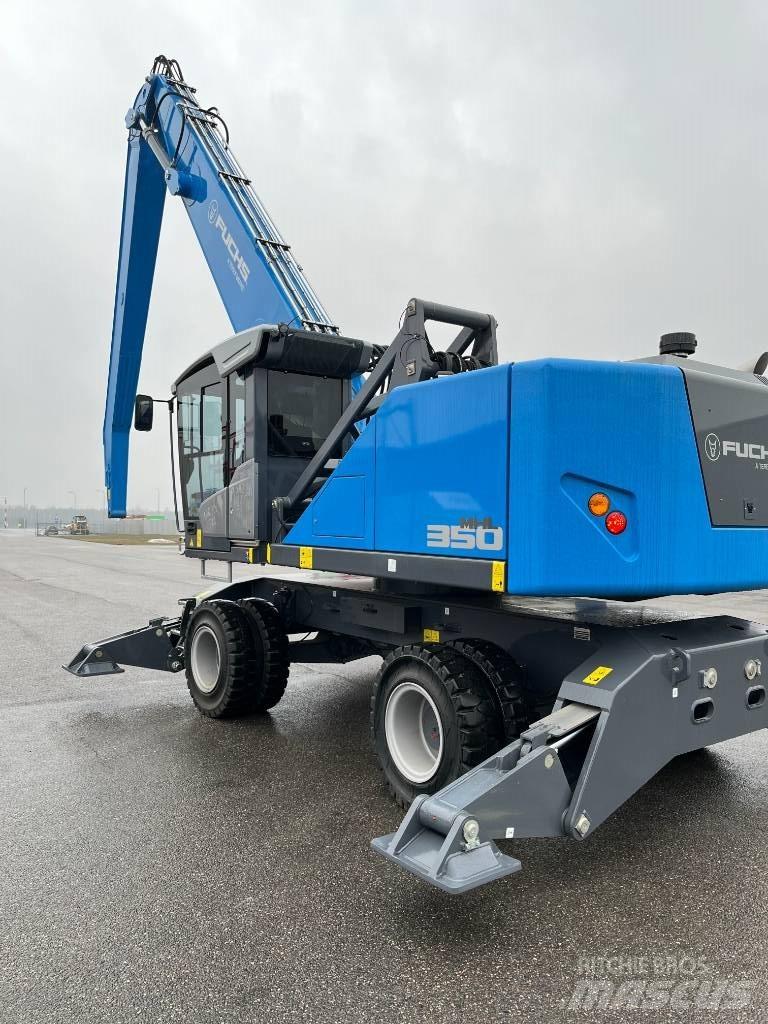 Terex Fuchs 350F Перегружатели металлолома/промышленные погрузчики