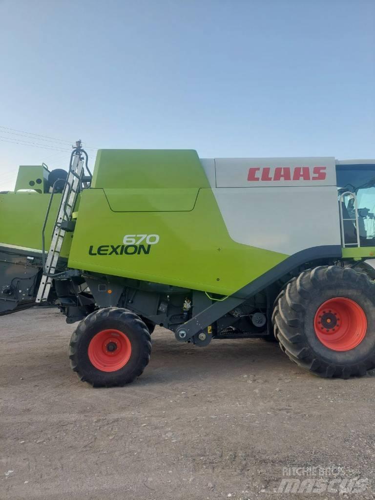CLAAS Lexion 670 Зерноуборочные комбайны
