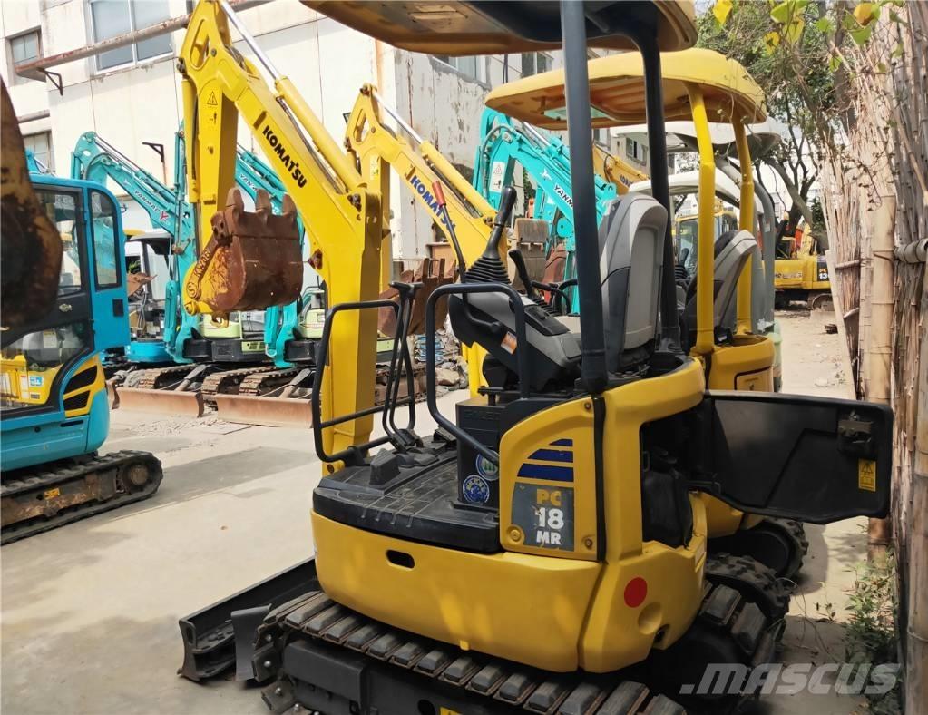 Komatsu PC18MR-3 Мини-экскаваторы