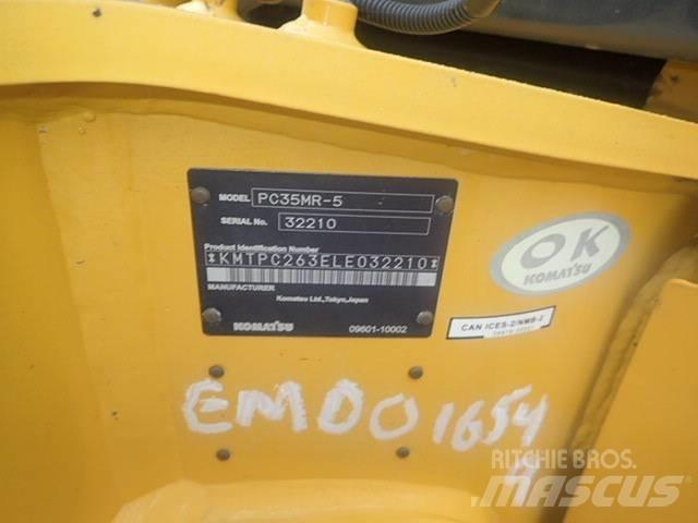 Komatsu PC35MR-5 Мини-экскаваторы