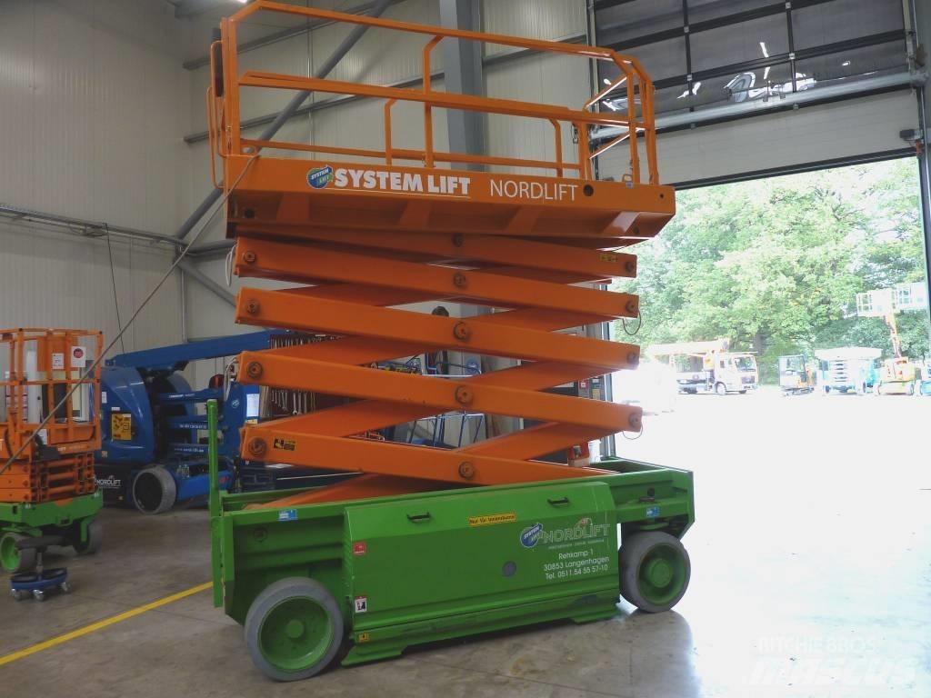 HAB S 152 10 E2WD Ножничные подъемники