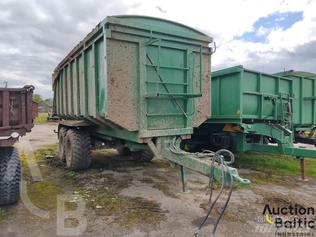 Laumetris PTL-18 Самосвальные прицепы