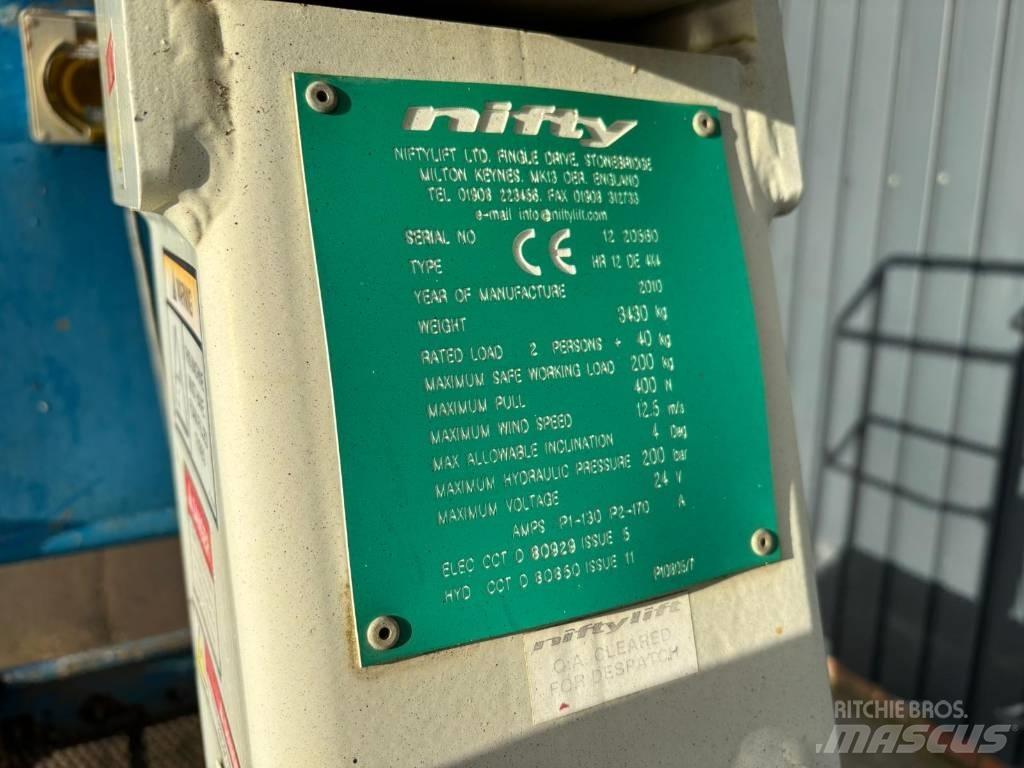 Niftylift HR 12 Коленчатые подъемники