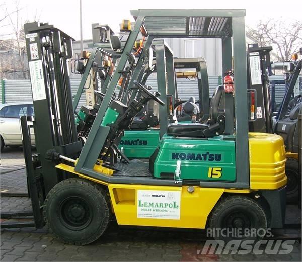 Komatsu FG15-15 Ручные электрические тележки