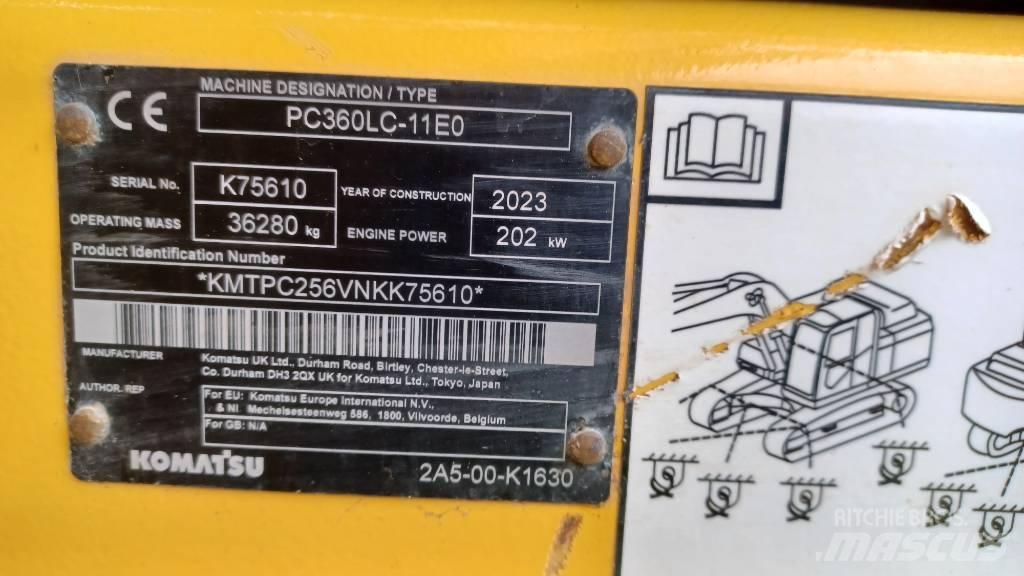 Komatsu PC360LC-11E0 Гусеничные экскаваторы