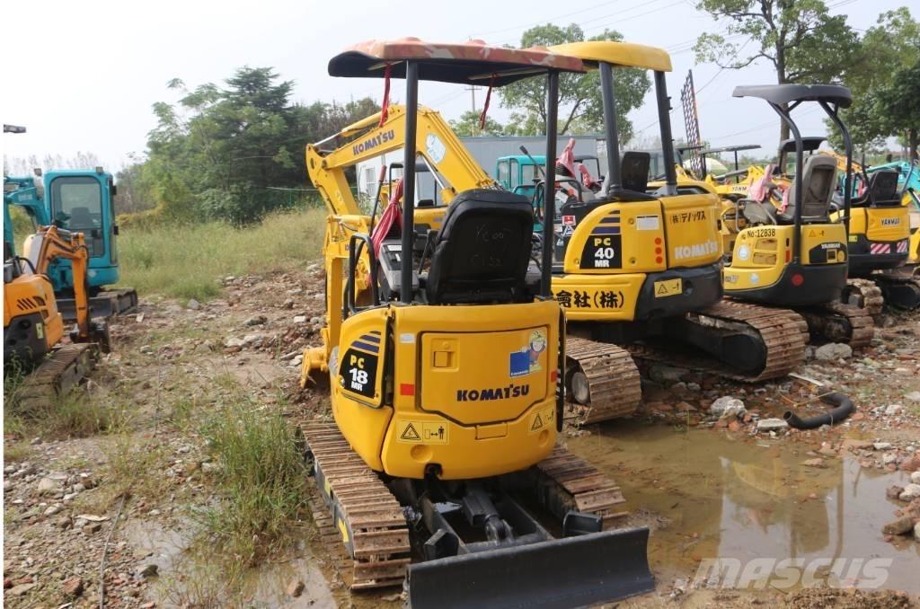 Komatsu PC 18 MR Мини-экскаваторы