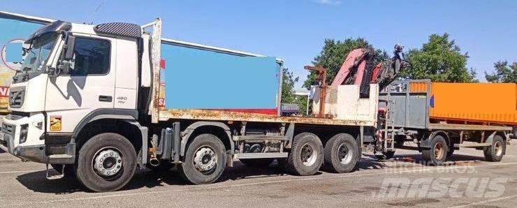 Volvo FM 460 Грузовики-платформы/боковая разгрузка