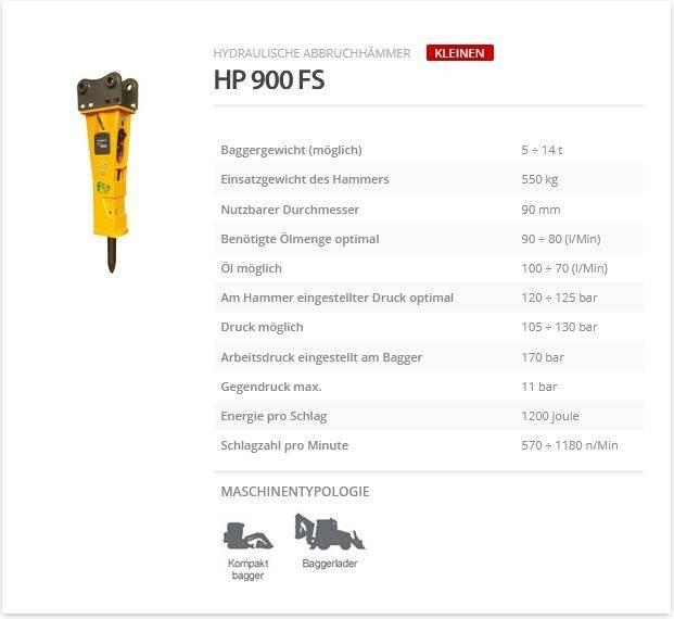 Indeco HP 900 FS Гидромолоты
