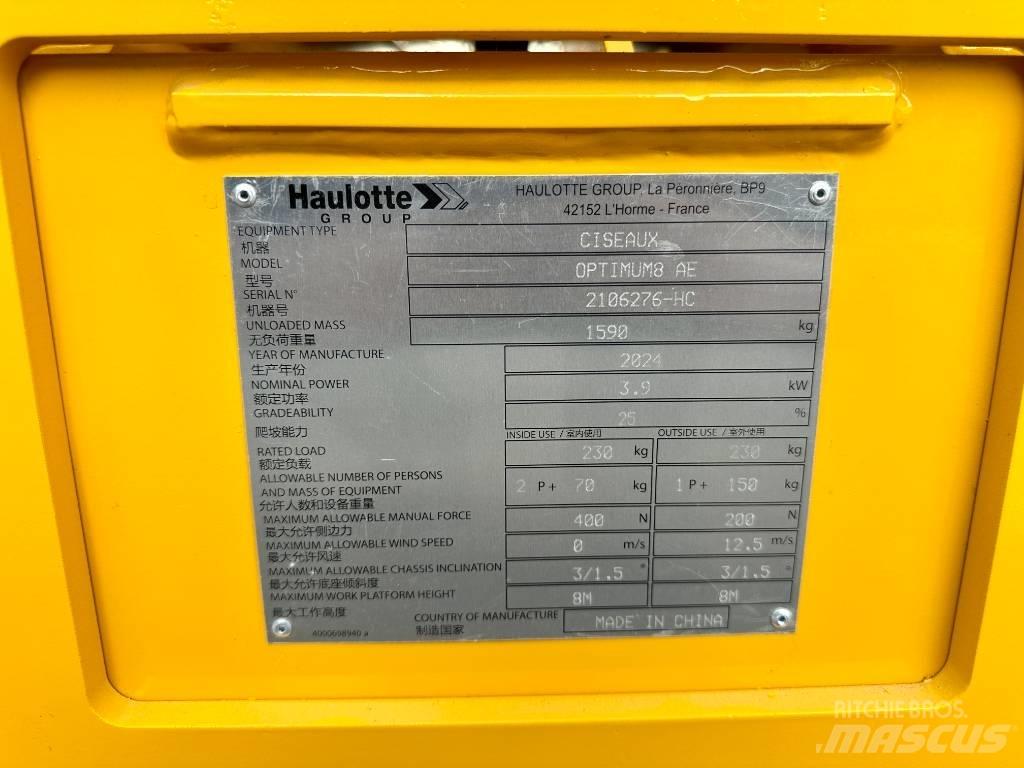 Haulotte OPTIMUM 8 Ножничные подъемники