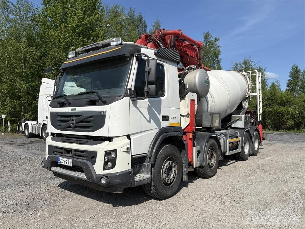 Volvo FMX 460 8*4 Автобетоносмесители