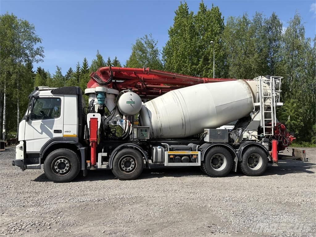 Volvo FMX 460 8*4 Автобетоносмесители
