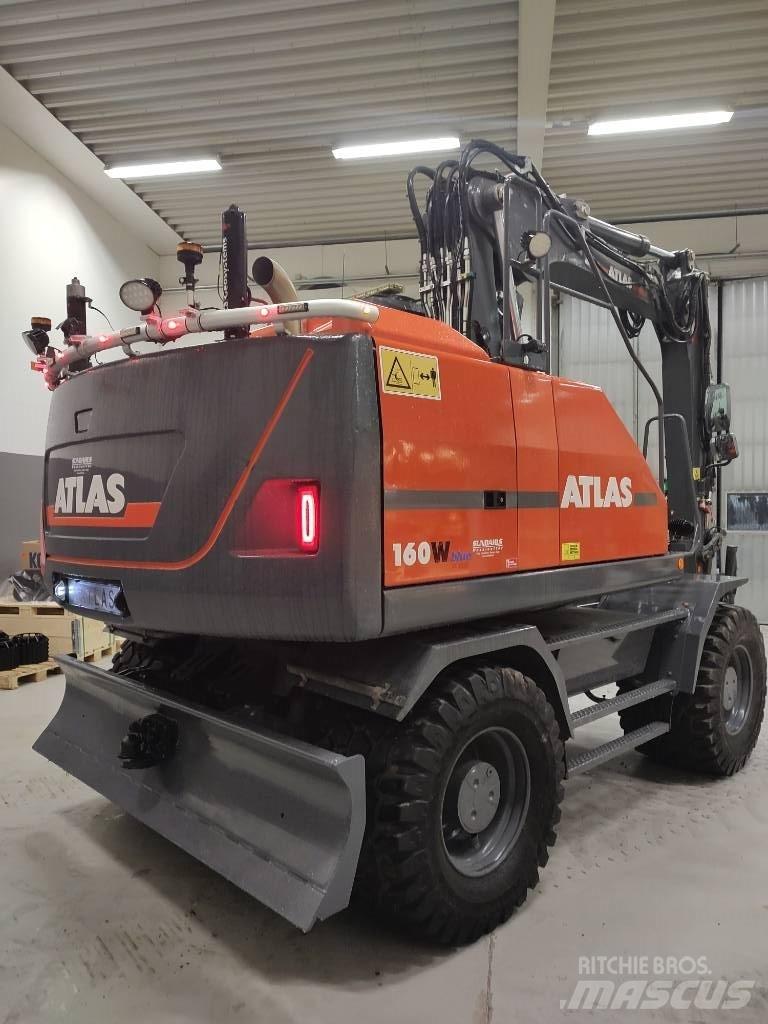 Atlas 160 W Колёсные экскаваторы